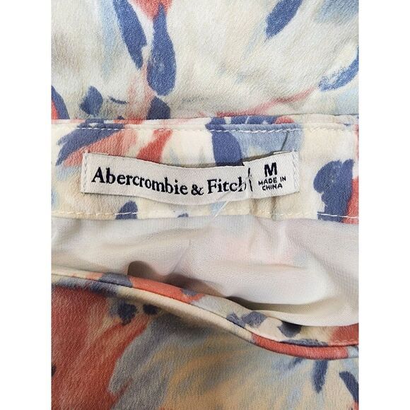 NWT Abercrombie & Fitch watercolor maxi skirt Size M - Picture 6 of 14